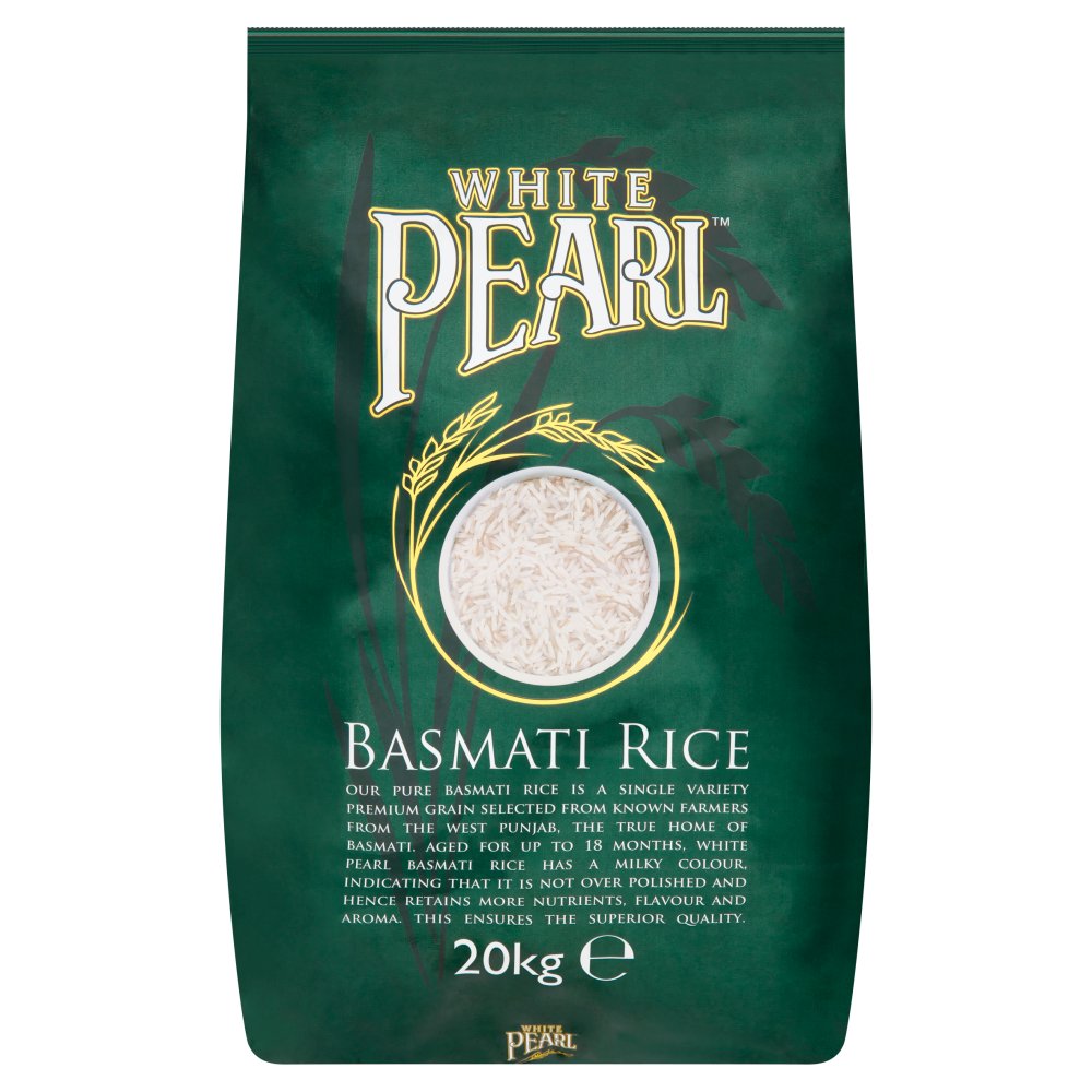 White Pearl Basmati Rice 20kg 20Kg X 1 Belito