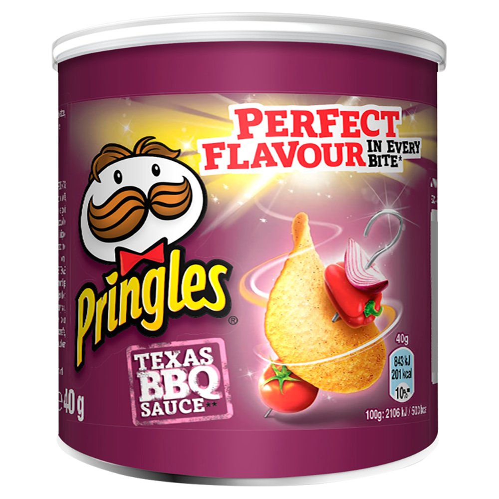 Pringles BBQ Crisps 40g X 12 X 1 – Belito